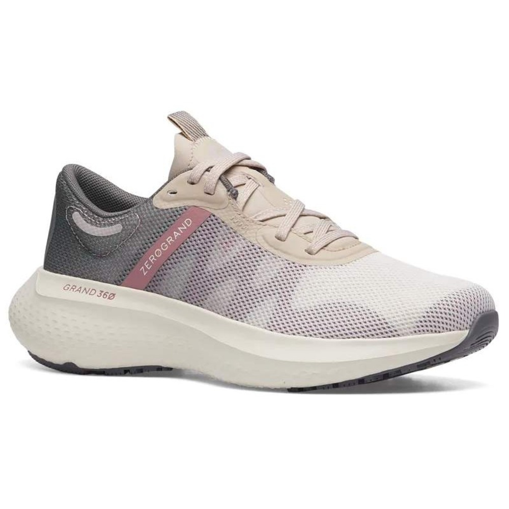 Cole Haan Hale Runner Slip Resistant Gray Pink Womens Size 10 B Sneakers